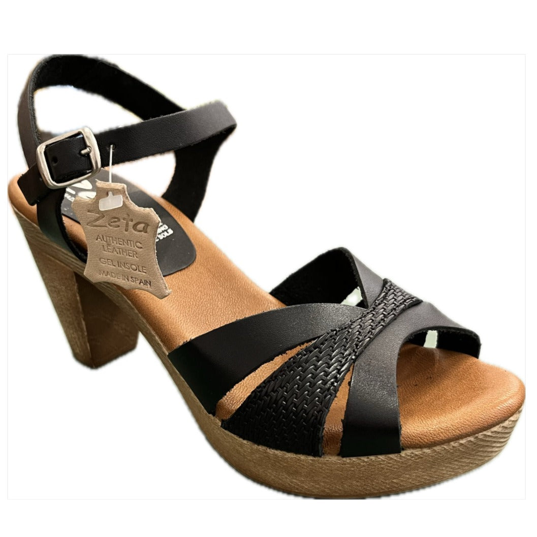Zeta Felice Heels - Black