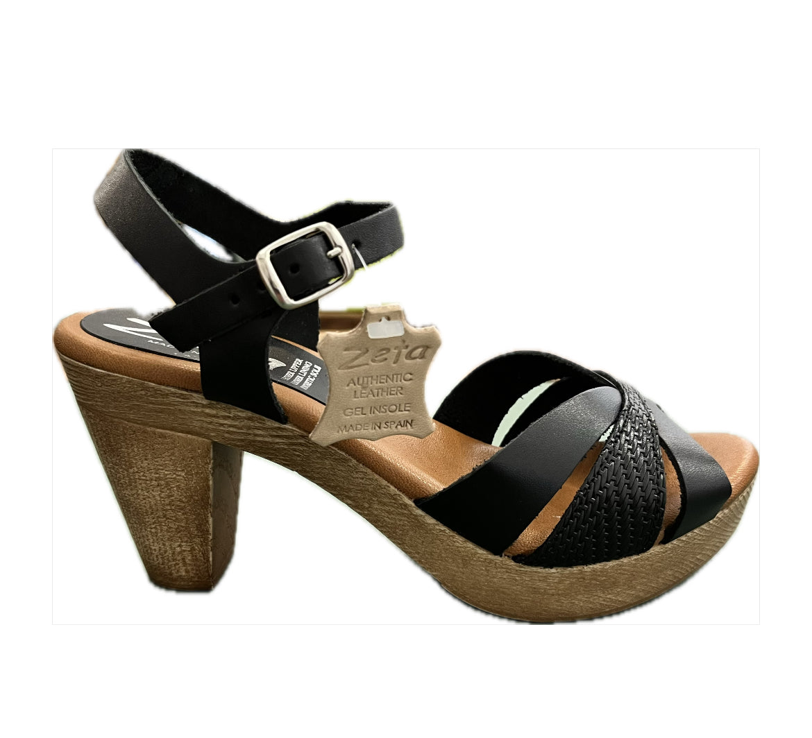 Zeta Felice Heels - Black