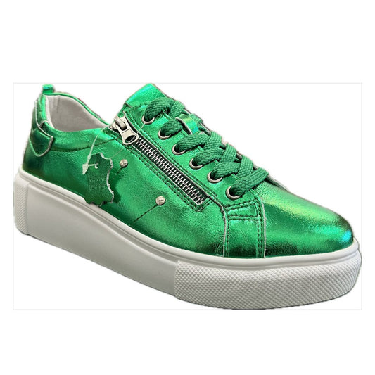 Jojo - Sneakers Emerald Metallic