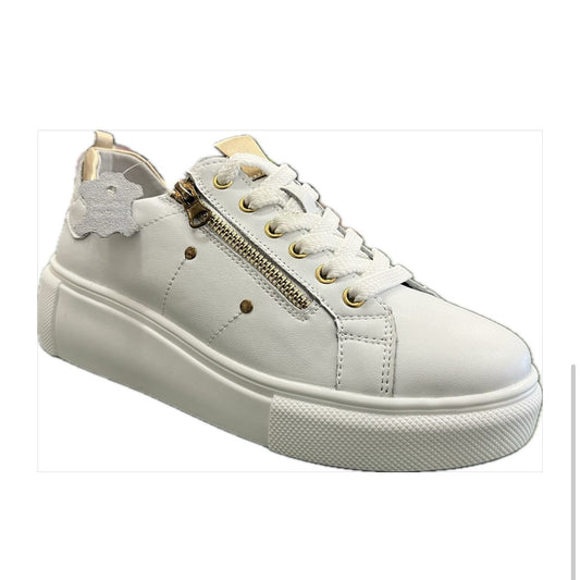 Jojo - Sneaker White and Gold